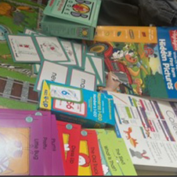 Flash cards, learning books, sight words, pre-k, mini learning reading books - Picture 1 of 9